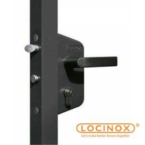 Замок Locinox для калитки/ворот, Чёрный