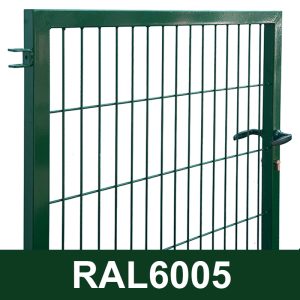 Рама 3D калитки, 1000x1500mm, RAL6005