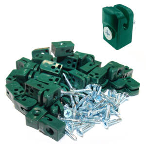 3D paneeli klamber kruviga, 50tk