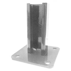 Posti 40x60 kinnitus asfaldile/betoonile ZN