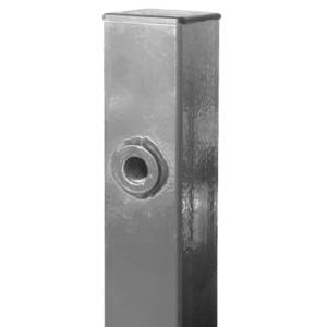 3D Jalgvärava post, 60x60mm, RAL7016